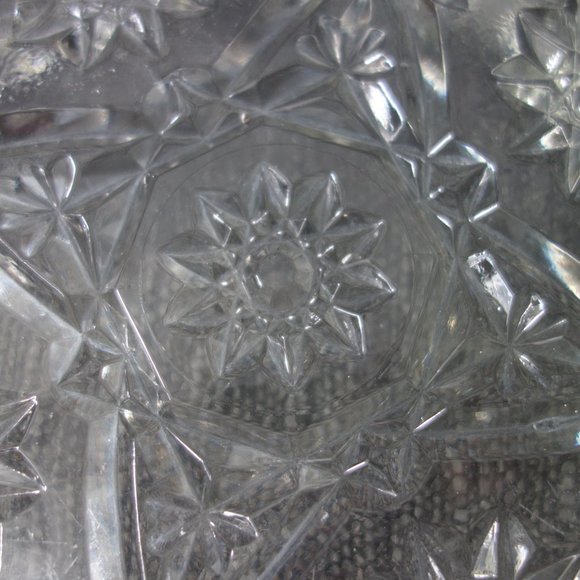 Vintage Fancy Glass Ash Tray - Picture 5 of 8